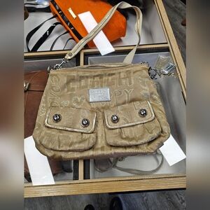 Coach Gold Poppy Bag